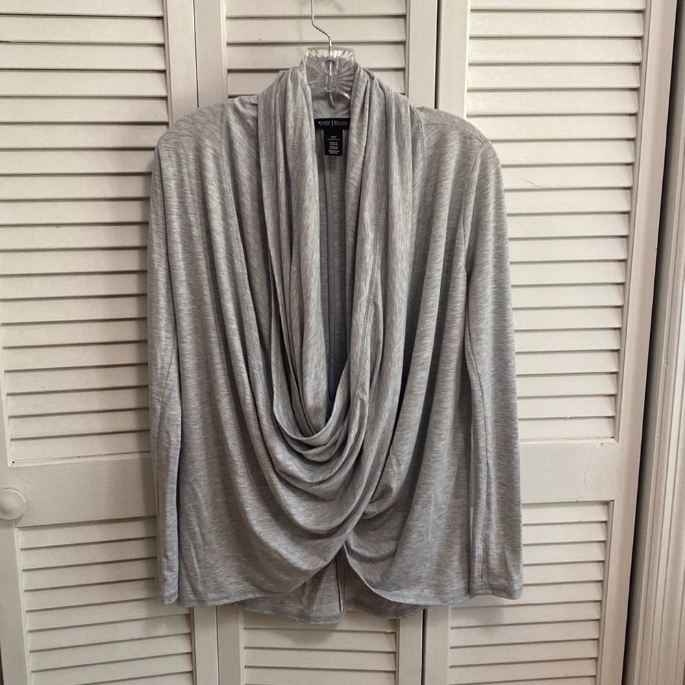White House Black Market casual knit jacket